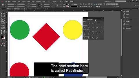 Use the Pathfinder Panel in InDesign cc
