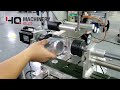 manual wrap around labeler for square containers|YQ jars bottles labeling machines with coder