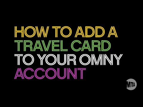 How to Add a Travel Card to Your OMNY Account