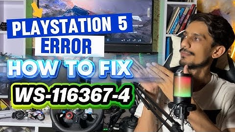 How To Fix PS5 Error Code WS-116367-4 Access to PSN has Been Suspended