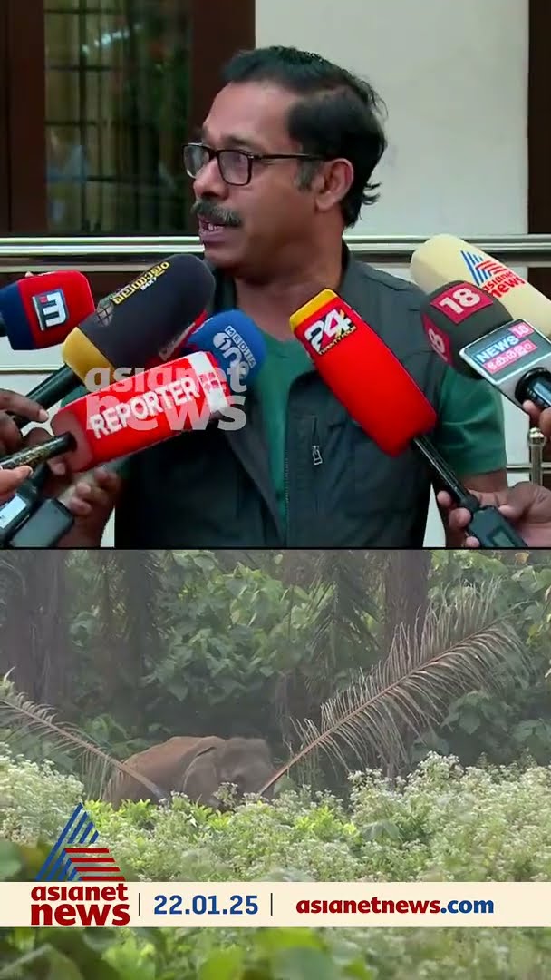 അതിരപ്പിള്ളിയിൽ മസ്തകത്തിന് പരിക്കേറ്റ കാട്ടാനയെ മയക്കുവെടി വെയ്ക്കുമെന്ന് ഡോ. അരുണ്‍ സക്കറിയ