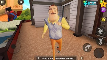 Scary Stranger 3D - New Levels Update New Chapter Hello Neighbor and Mr Grumpy Android Gameplay