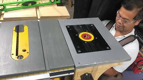 dewalt and router table station