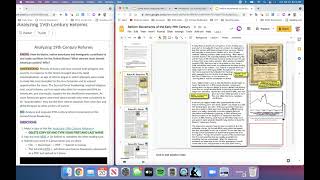(TUTORIAL) Analyzing 19th Century Reforms