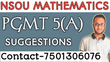 Netaji Subhash Open University/PG Math Suggestions/PGMT 5/Group A/Priciples of Mechanics Suggestion