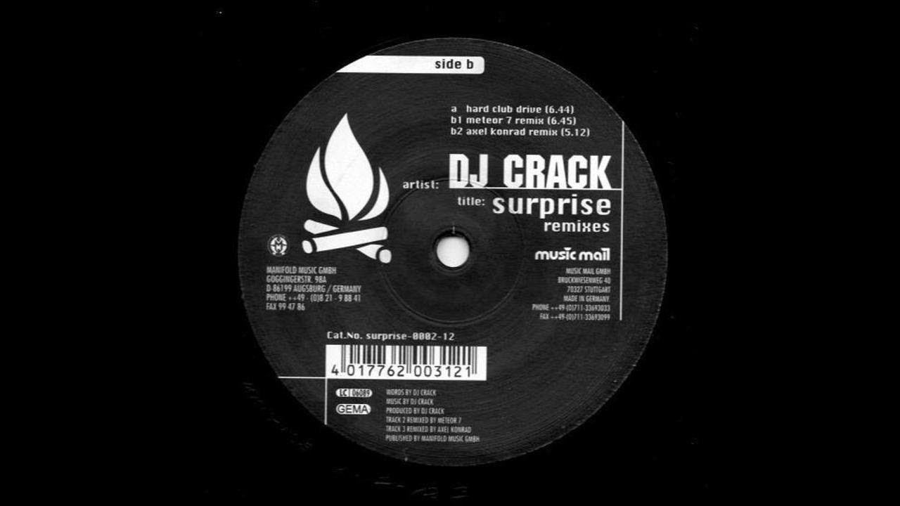 Watch Dj Crack - Surprise (Hard Club Drive Mix) (Acid Trance 1999) on YouTube Watch Dj Crack - Surprise (Hard Club Drive Mix) (Acid Trance 1999) on YouTube