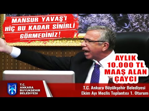 Sonunda Mansur Yavaşı da Çıldırttılar! Ankara Meclis'i Yine Karıştı