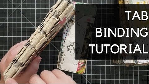 Tab Binding Junk Journal Tutorial