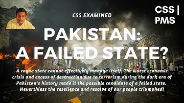 CSS Exam | Pakistan: A Failed State? | Current Affairs, CA | Sir M. Nadeem