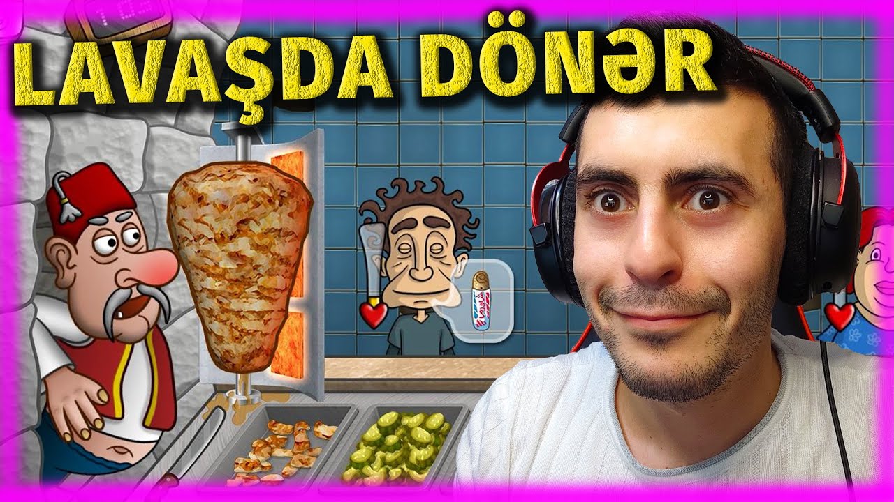 BİR GÜNLÜK DÖNƏRÇİ OLDUM - Döner Efsanesi ( Shawarma Legend )