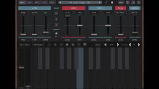 Soft Glass - AudioKit Synth One J6 - iOS App #music screenshot 2