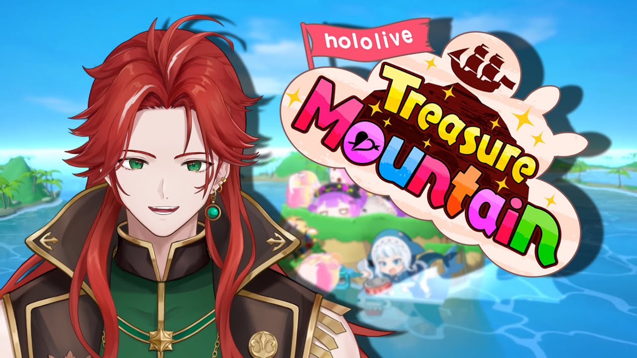 【HOLOLIVE TREASURE MOUNTAIN】Did anyone say another Hololive game?【André Crimsonmane Vtuber】