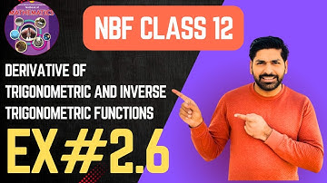 12TH CLASS MATH NBF EX#2.6 | CH#2 LIMITS, CONTINUITY AND DERIVATIVES | 12TH NEW BOOK 2025 FBISE