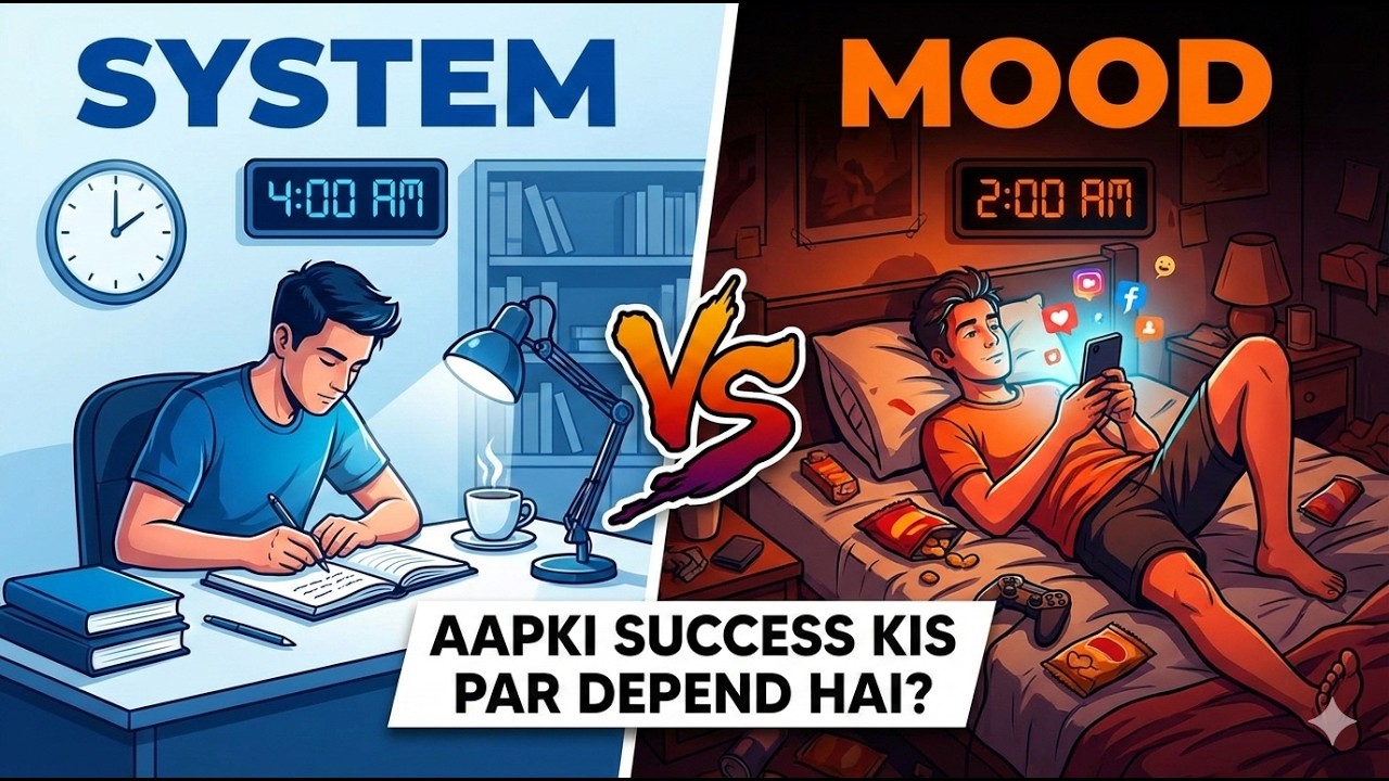 System vs Mood: Aapki Success Kis Par Depend Hai? 