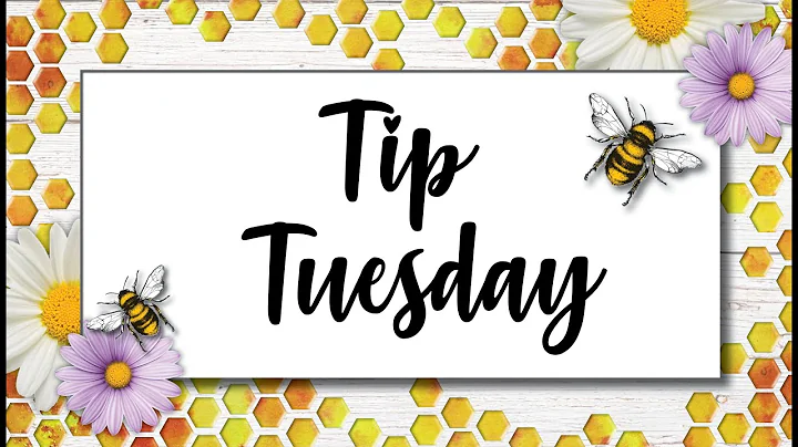 Tip Tuesday - Sponging with White Ink and What's t...