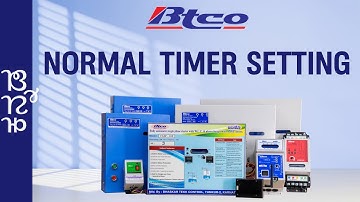 Normal Timer Setting and How It Works on BTCO Submersible Motor Starters - Kannada Tutorial