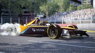 What if Formula E used slick tires?