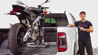 How to Haul a Motorcycle with a Truck BY YOURSELF!