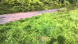 Kazuma 50cc atv quads over waste land