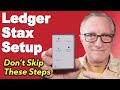 Ledger Stax Setup Tutorial – Full Step-by-Step Guide (2025)