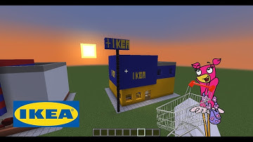Minecraft Tutorial: How To Build A Ikea (2021 City Build)