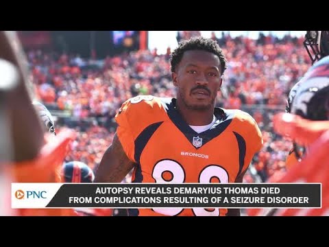 NFL's Demaryius Thomas died from seizure disorder: autopsy