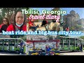 TRAVEL DIARY *BOAT RIDE * AND *BIG BUS TBILISI CITY TOUR* ♥️ narielwalafamilyvlog