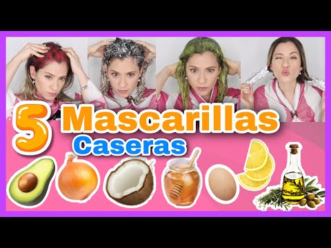 Video: 5 mascarillas caseras para la pérdida del cabello