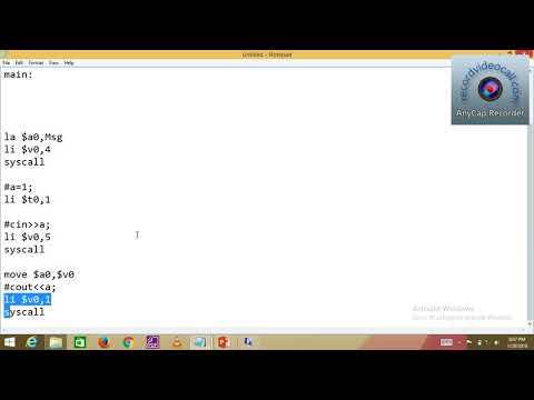 Lecture 0 Basic Commands MIPS/Assembly Language/Machine Code
