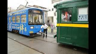 阪堺電車上町線モ161形特別運用中のトラブル（連結シーン動画・モ161二連走行写真あり）