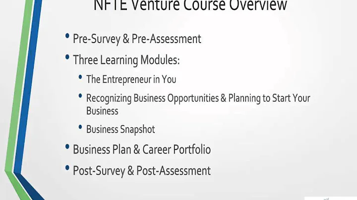 Using Venture: Entrepreneurial Expedition in the N...