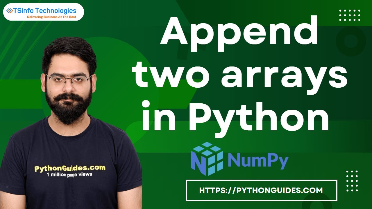 Append Two Arrays Python