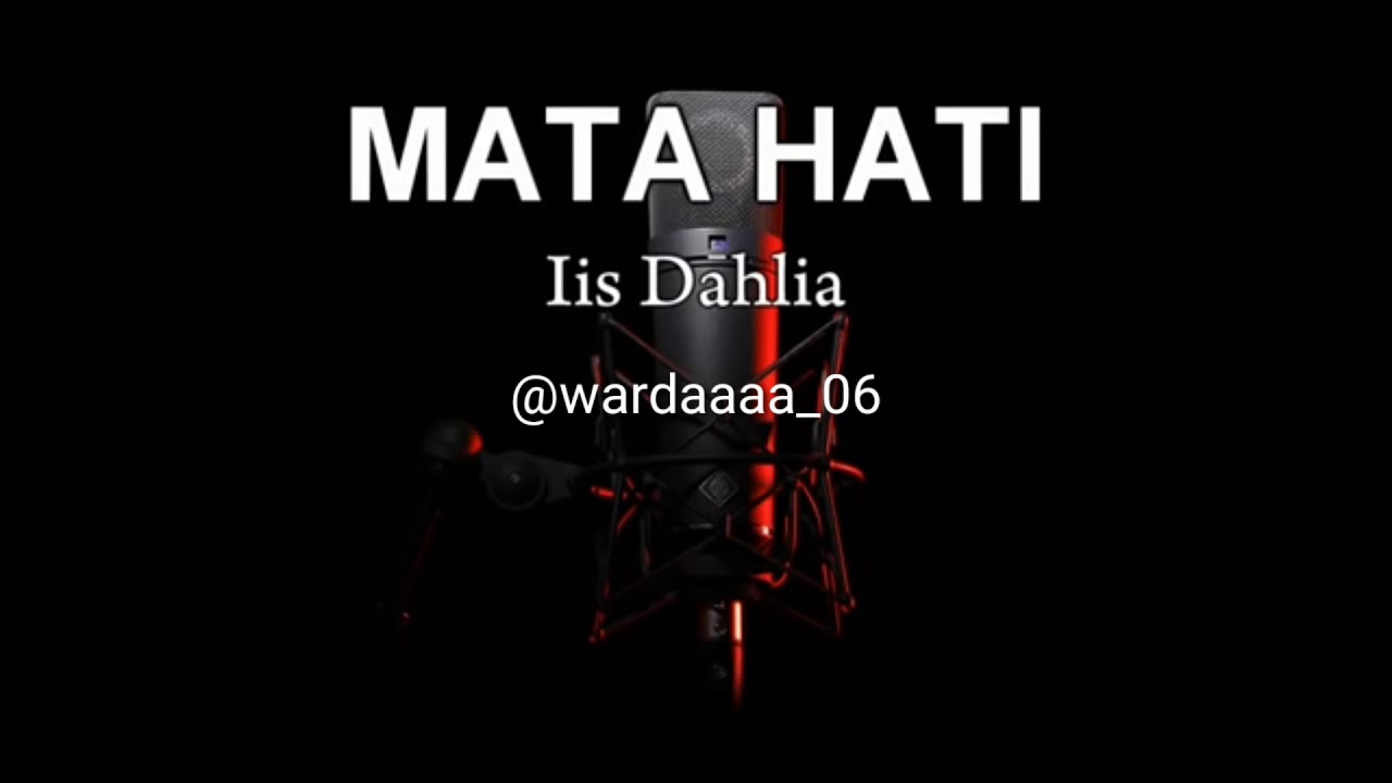 Cover Mata Hati - Iis Dahlia by: Wardaa - YouTube