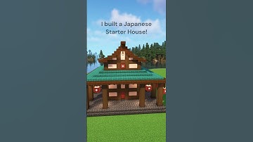 Minecraft Japanese Starter House!