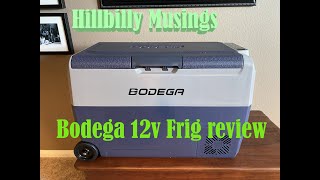 Bodega 12 Volt portable refrigerator / freezer  Unboxing and testing