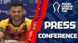 RLWC 2026 | Papua New Guinea Kumuls | Press Conference | Round 2