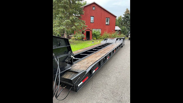 1986 Rogers 35 Ton Lowboy Trailer For Sale   ITAG Equipment