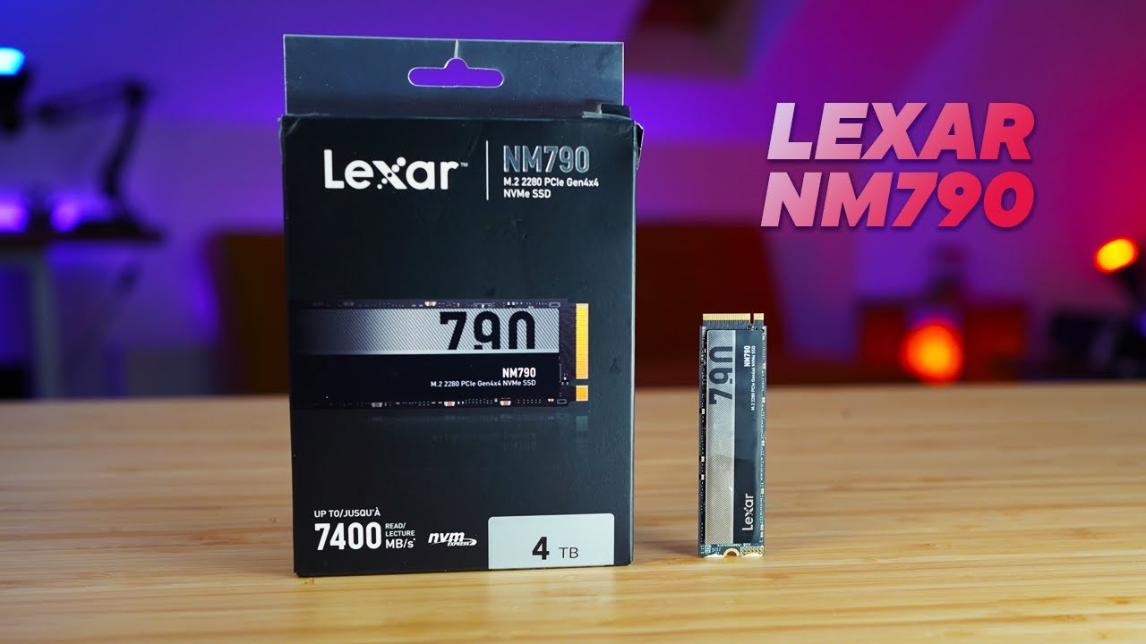 Test Du SSD NVME Lexar NM790 4 To - Pause Hardware