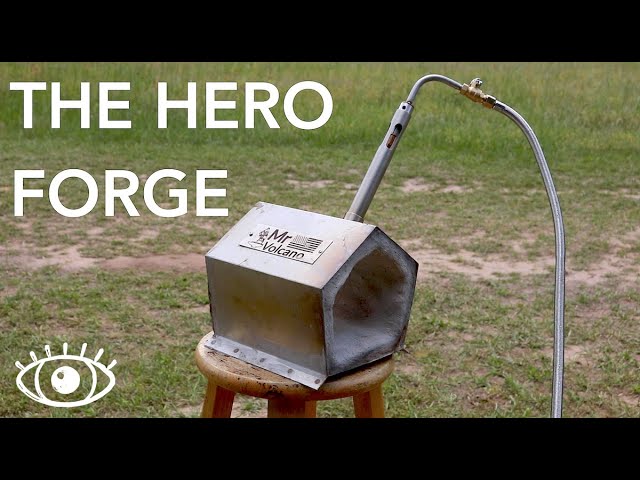 THE HERO: A $75 Stainless Steel Propane Forge Kit from Mr. Volcano