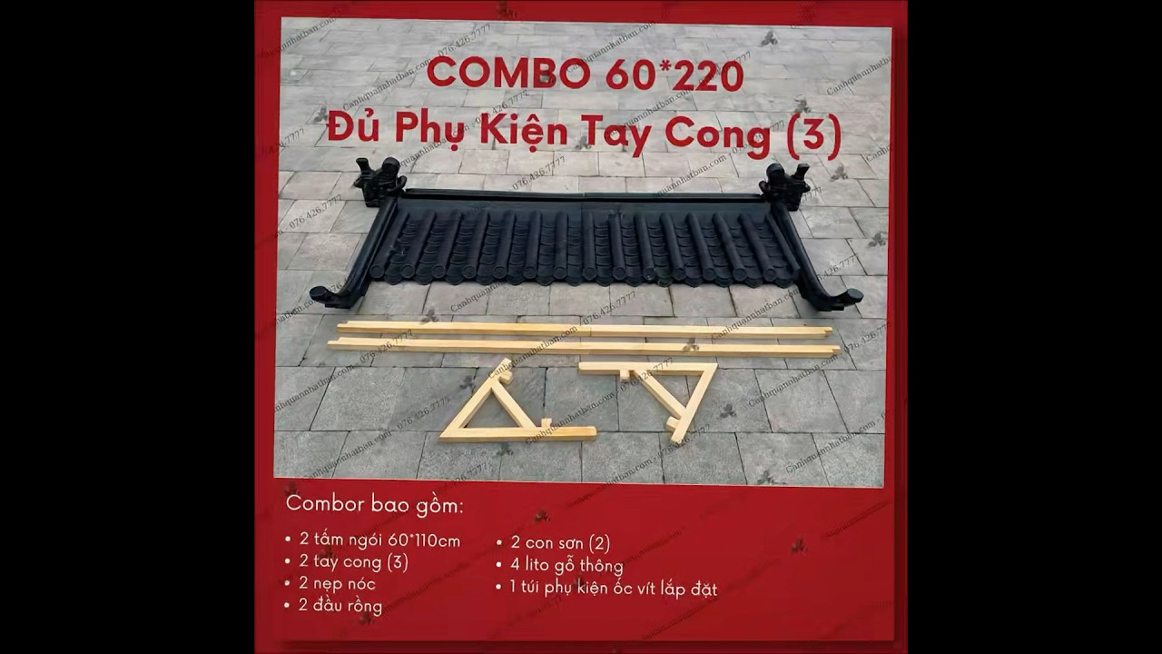 Các combo bên em đã có sẵn r a