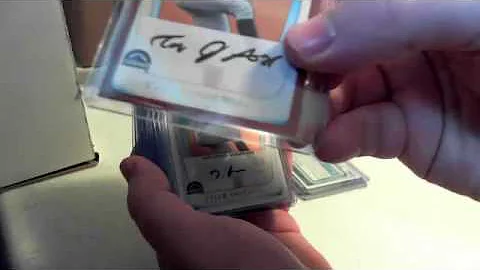 2011 Bowman Draft Case Break Recap 1/1 Baseball Group