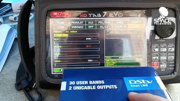 How to program the Rover Tab 7 Meter to work with the new 2 Port Smart LNB