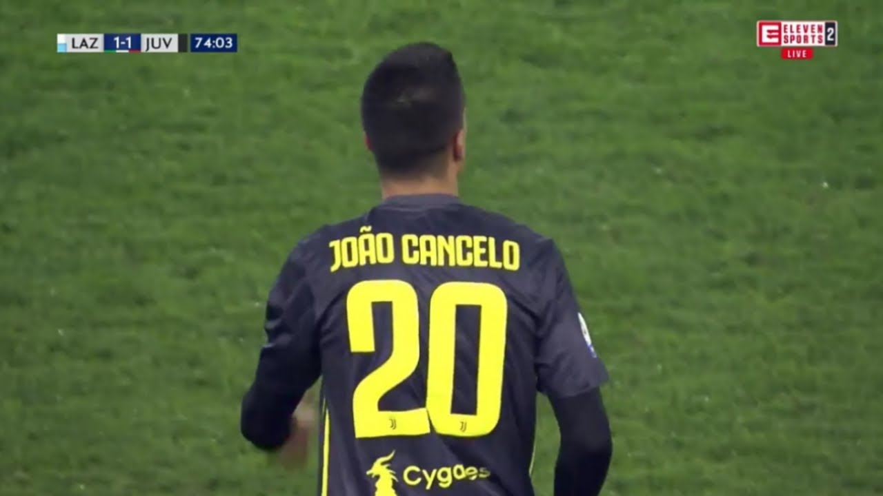 João Cancelo vs Lazio (Away) 27/01/2019 HD