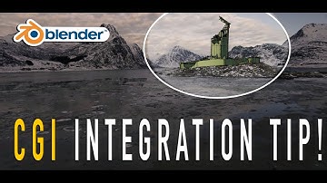 Blender 3d Quicktip: Proportional Editing to Integrate your Elements!