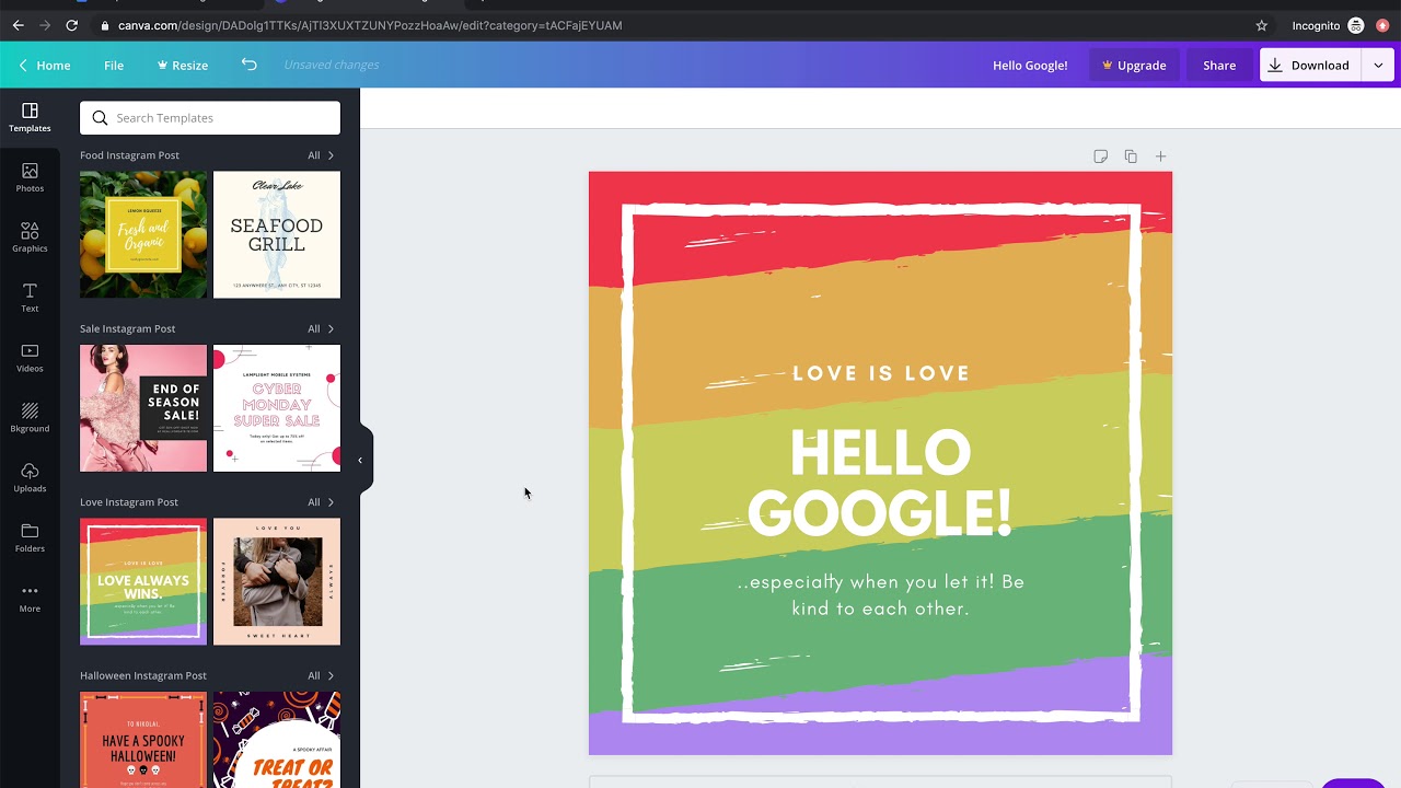 how to turn a canva presentation into google slides