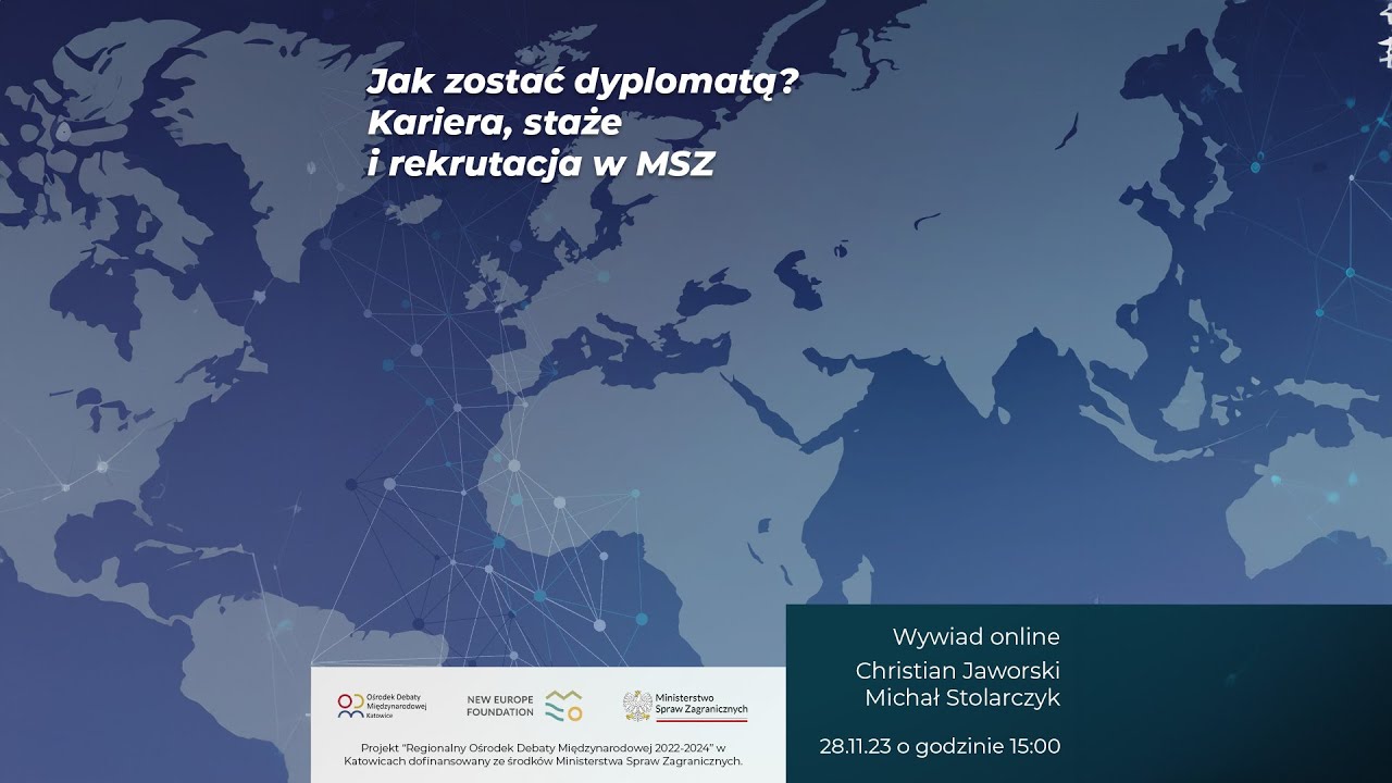 Jak zostać dyplomatą? Kariera, staże i rekrutacja w MSZ