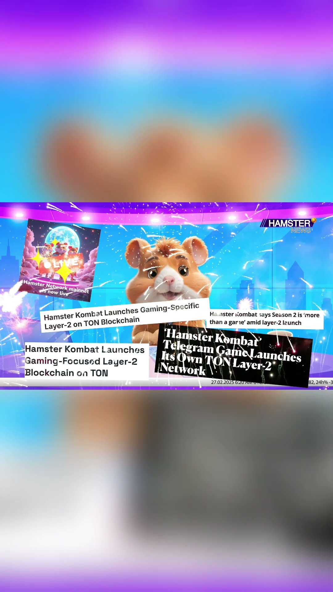 Hamster Kombat launches Layer-2 blockchain on TON ⚡️ Hamster News