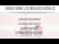 LO QUE MÁS ME PREGUNTAN SOBRE LOS MASAJES FACIALES