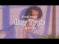 find your Boy Type quiz 2021 💜