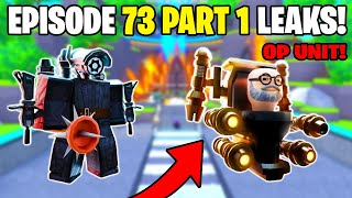 NEW 🥳HOW TO GET NEW UNITS FOR FREE IN EPISODE 73 PART 1 UPDATE IN TOILET TOWER DEFENSE! (Roblox)